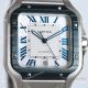 TW Factory 1-1 Best Replica Cartier Santos Large Model Men's Watch Blue ADLC White Dial (5)_th.jpg